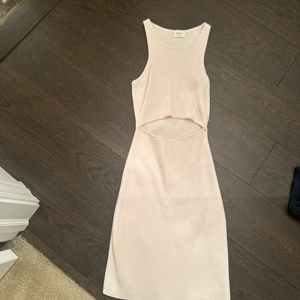 Wilfred Light Pink Backless Dress